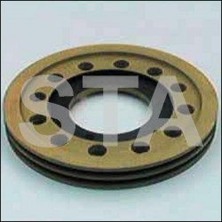 Poulie motrice Ø.300, 2 câbles  6