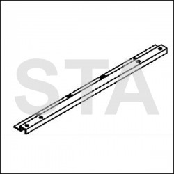 Bras porte galet porte 40x10