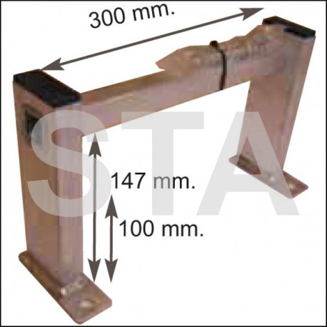 Echelon alu H : 147 mm L : 300 mm