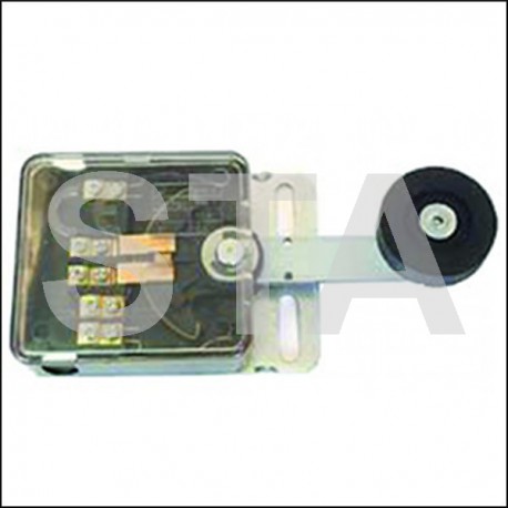 Contact galet diam 42 mm levier courbe