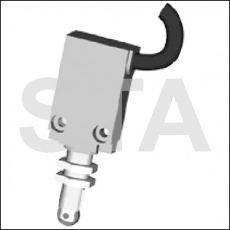 Interrupteur Câble lg 2M Choc - Roc 3V-6V - VPC - Polygam 3V-6V