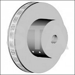 Poulie Réducteur diametre 95mm Caby 3VOT - Caby 4VOC
