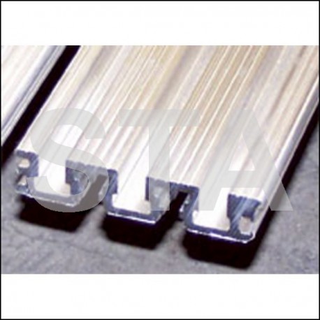 Seuil Aluminium Roc Porte Paliere Indiquer la largeur totale  LT  de la porte 3V ou 6V