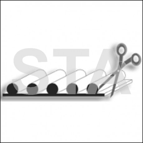 Courroie Crantée 8M égal à 20 - Roc Indiquer l’ouverture libre de la porte