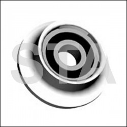 Contre- Galet diametre 40mm Assemblé Ecosil