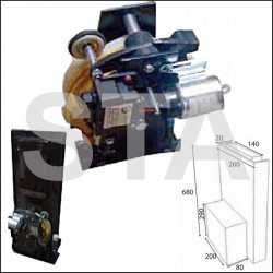 Tendeur extra plat avec limiteur intégré 200 mm