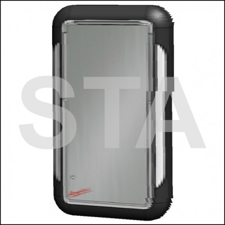 Montage en saillie sans boucle inductive. Adaptateur cabine Phonie haut-parleur et microphone