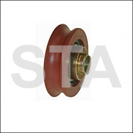 Kone contre galet pour porte ADM /ADV/Isola diam extérieur 44mm largeur 12mm