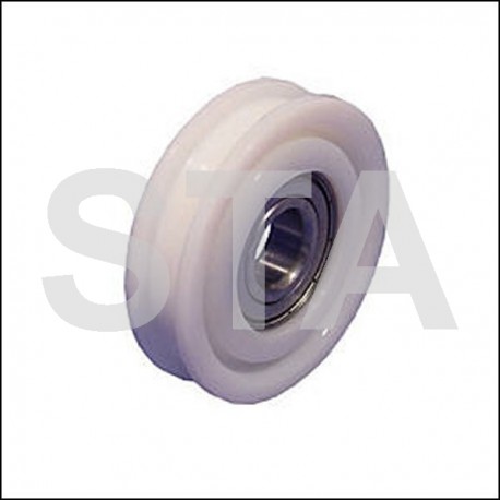 Kone roller diam extérieur 68mm diam axe 17mm largeur 18mm