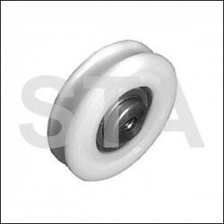 Kone galet porte ADM diam extérieur 69mm diam axe 17mm largeur 16mm