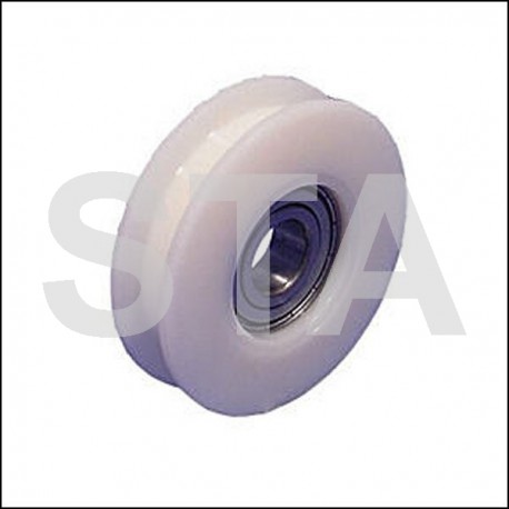 Thyssen galet diam extérieur 65mm diam axe 15mm largeur 18mm