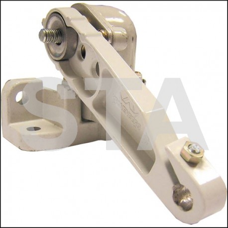 Palier de renvoi perpendiculaire pour serrures à tige de traction