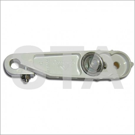 Levier de serrure pour palier de renvoi