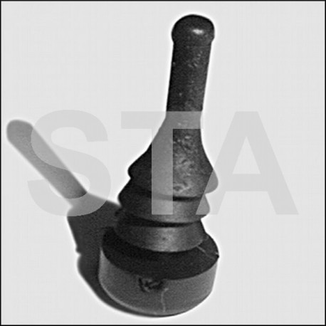 Abutment rubber door car.