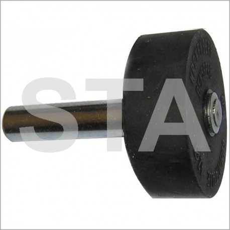 Galet diam 100 mm long : 60 mm