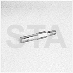 Stud anchor plate with nut