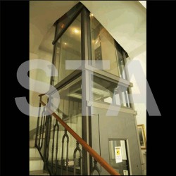 Private lift opposed piston two levels of access 800 x 1000