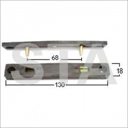 Contact porte 130x18 mm