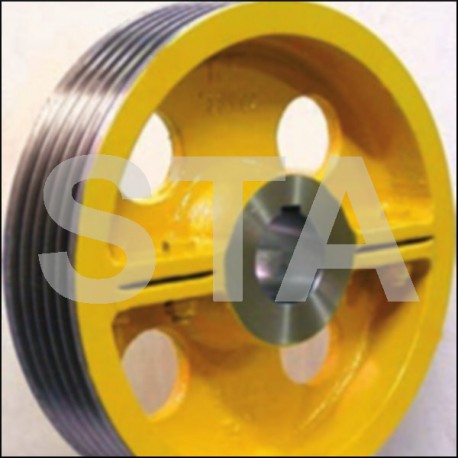 Traction sheave La Puleggia FF320 - shaft 60