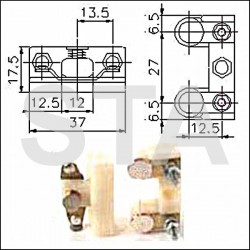 Contact porte palière