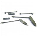 Attaches-câbles, ressorts, tiges