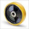 Roller for hydraulic equipment